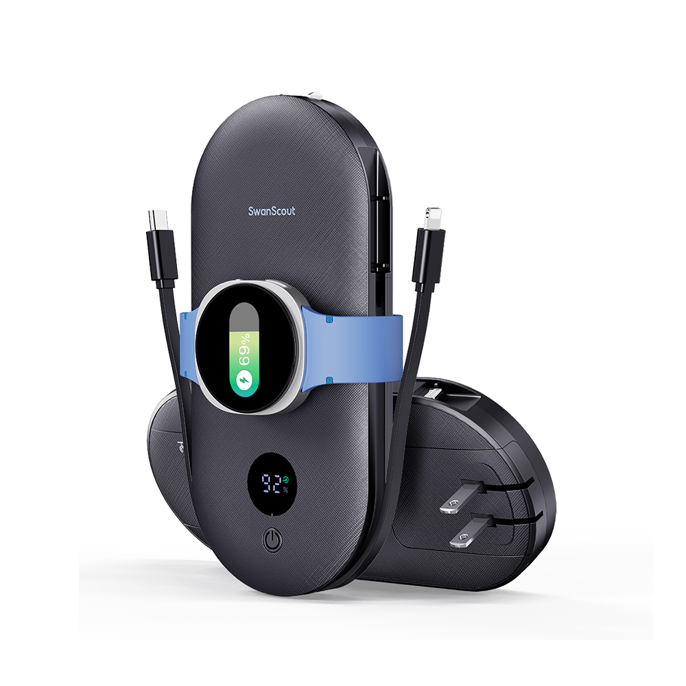 SwanScout 302S - Batería externa 4 en 1 para Samsung