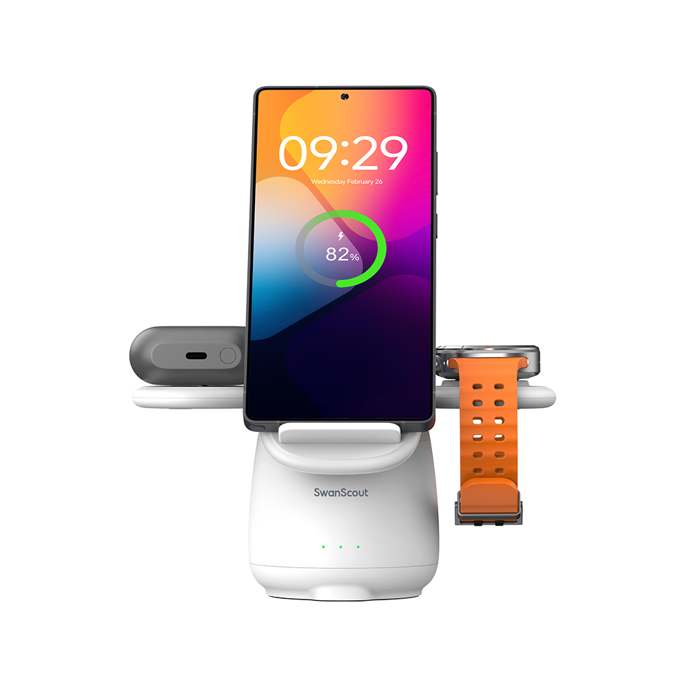 SwanScout 707S - Wireless Charging Station for Samsung