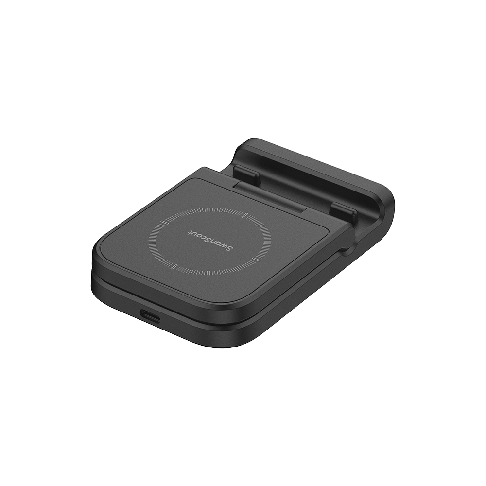 Whether at home or traveling, the SwanScout 501S ensures reliable wireless charging for the Samsung Z Flip series.