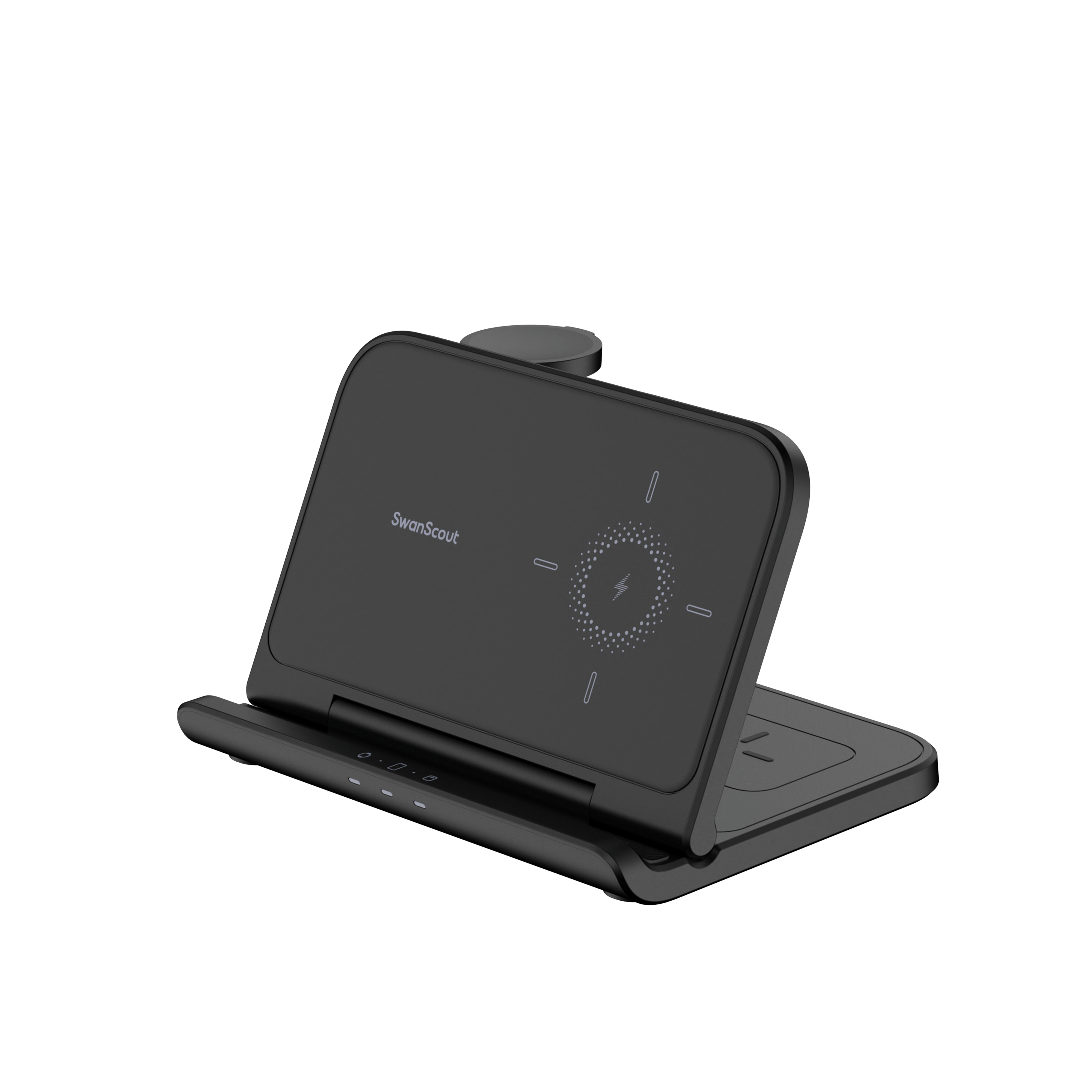 The SwanScout 705S features integrated support for 25W wireless charging, maximizing power output.