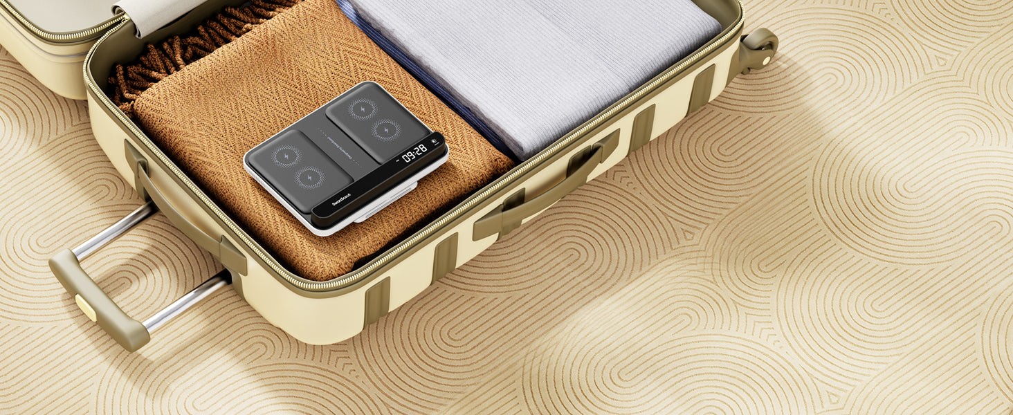 Built for Samsung users, the SwanScout 504F functions as a Samsung Galaxy charging station, unifying charging into one base.