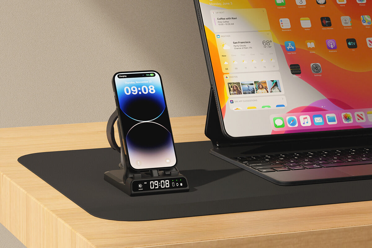 Engineered for performance, the swanscout 701A supports simultaneous fast charging for three Apple devices, optimizing output to prevent power loss.