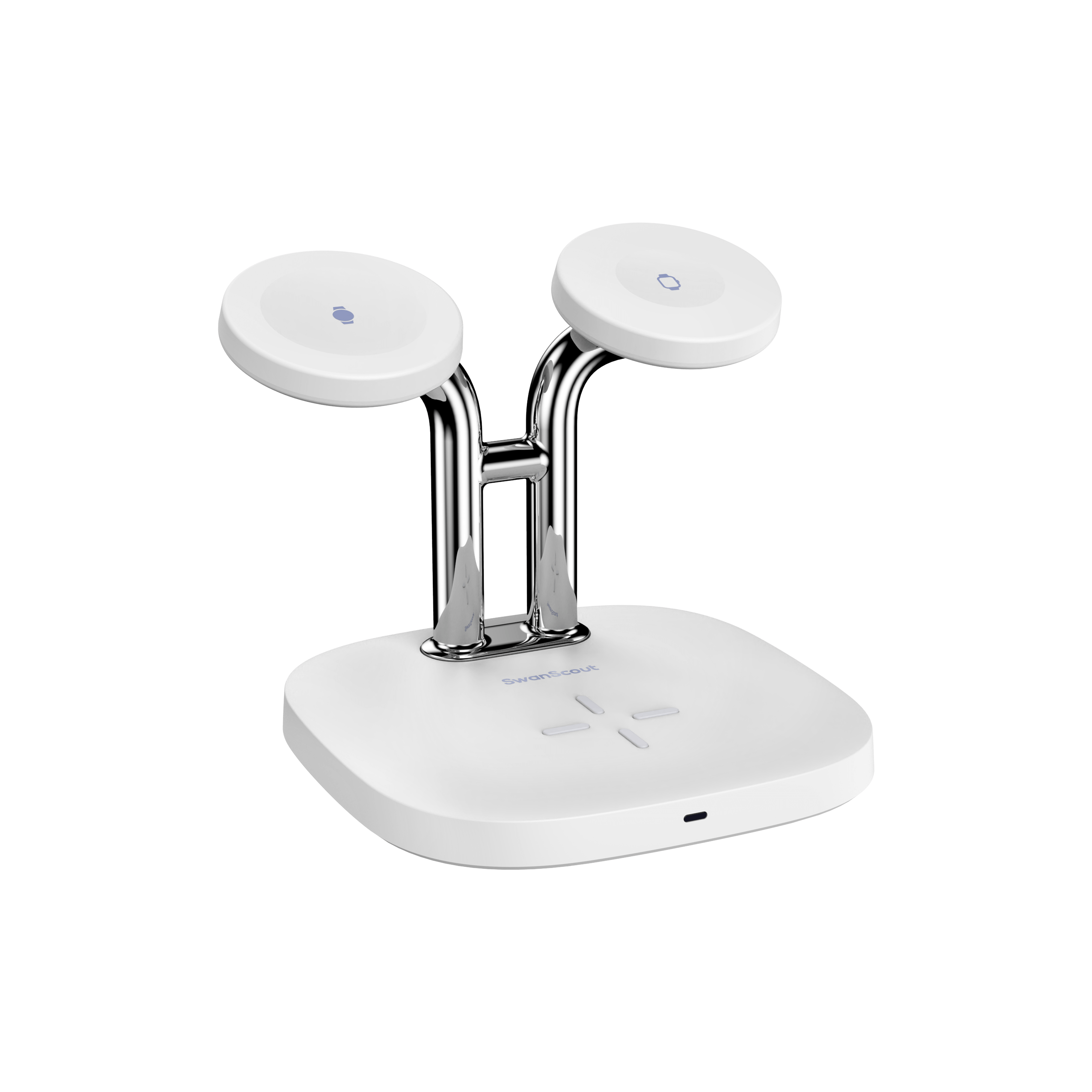 SwanScout 704D - Carregador Sem Fio para Relógio Apple e Samsung