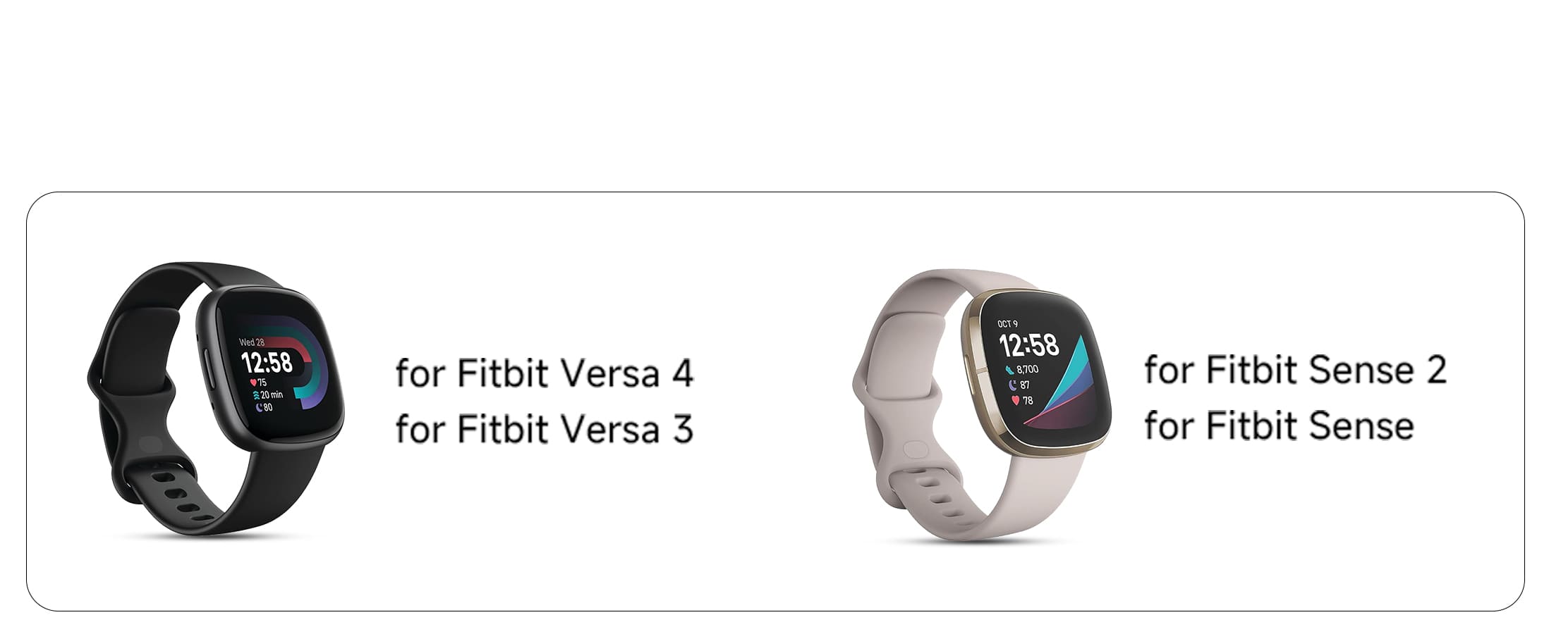 Fitbit Versa Sense and Ace LTE smartwatch compatibility with the SwanScout 505FB
