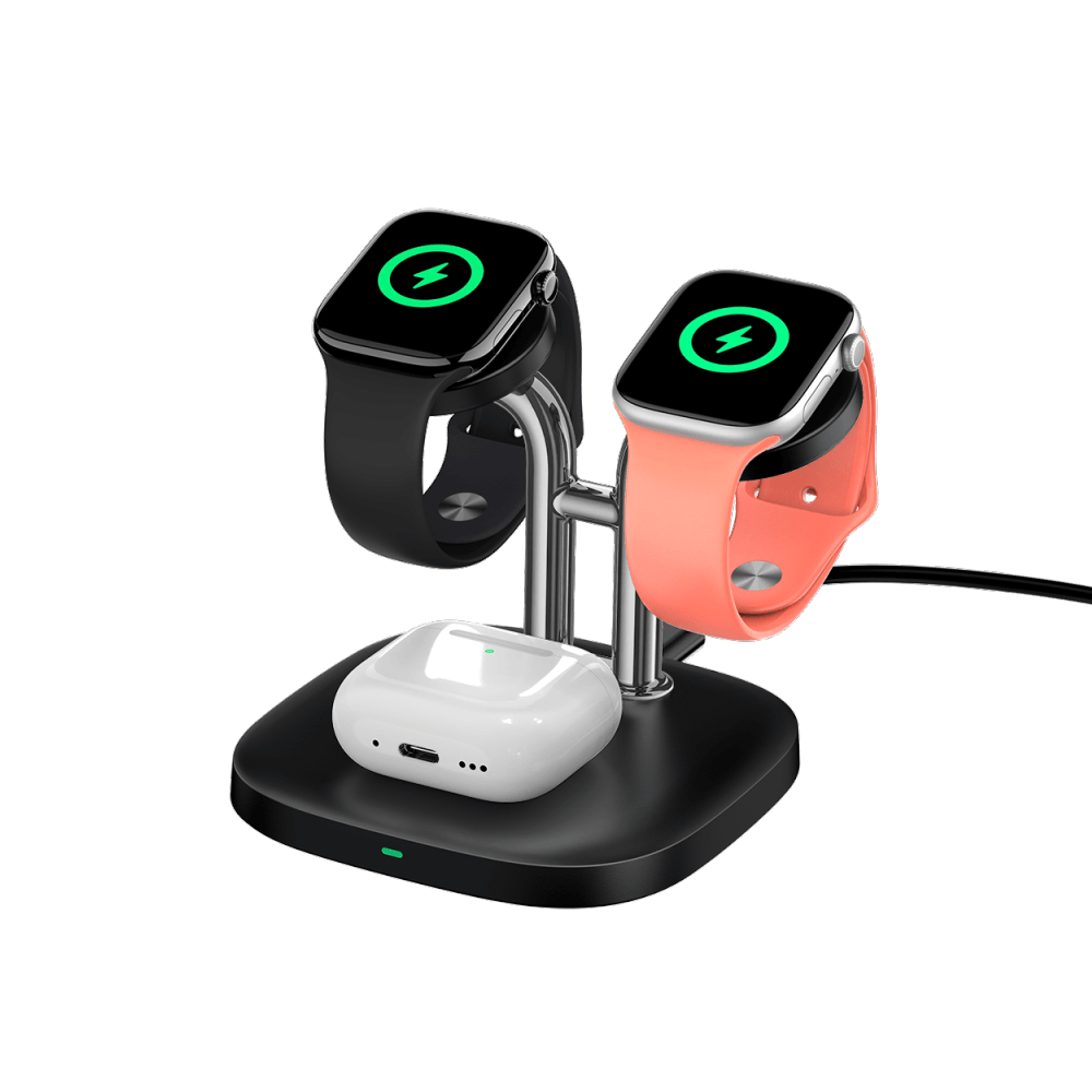 SwanScout 704A - Appleスマートウォッチ用デュアル充電器（AirPods