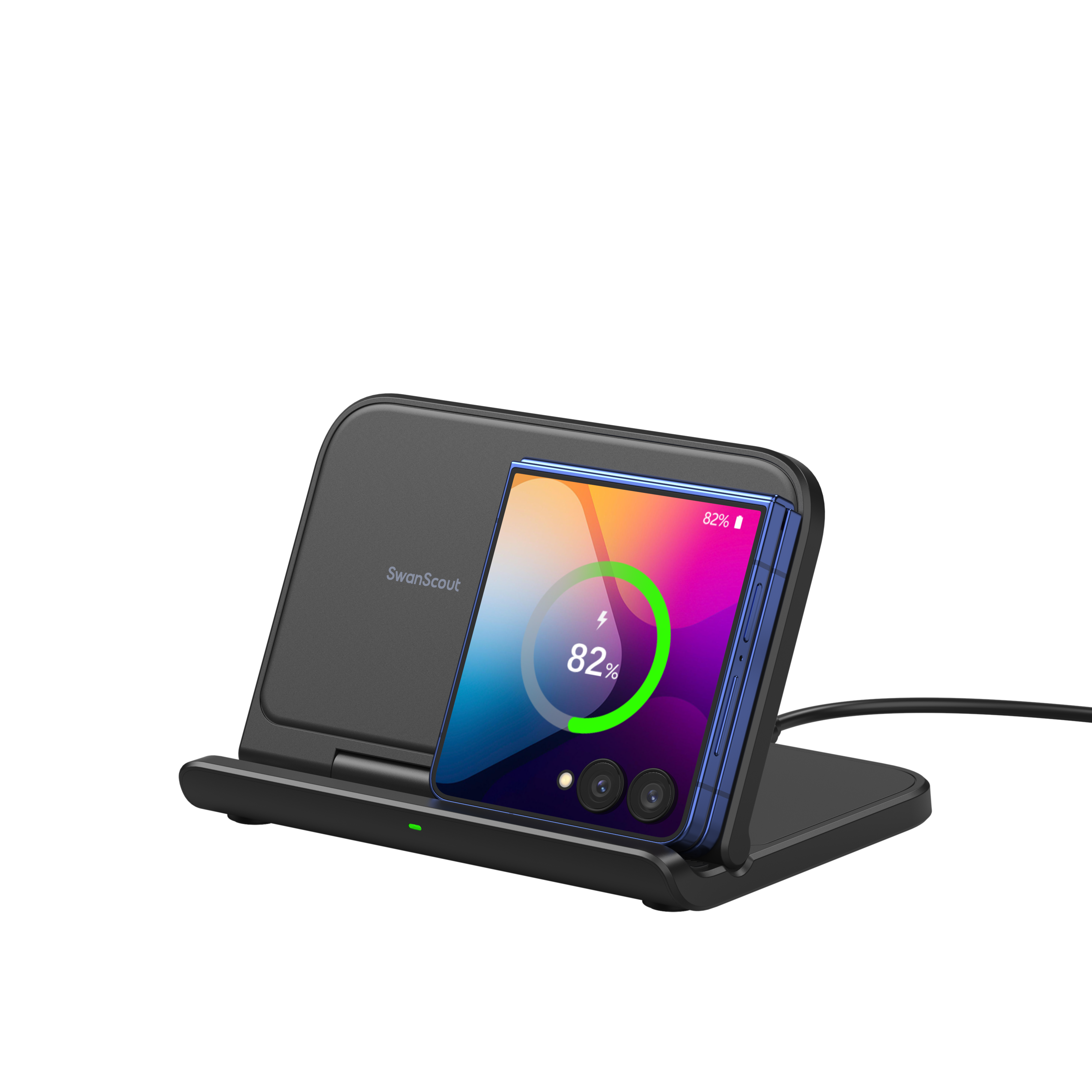 SwanScout 503S - Vezeték nélküli töltőpad Galaxy Z Fold készülékhez