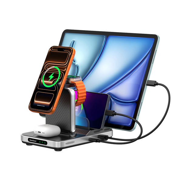 SwanScout 901M - Apple용 5 in 1 무선 충전기