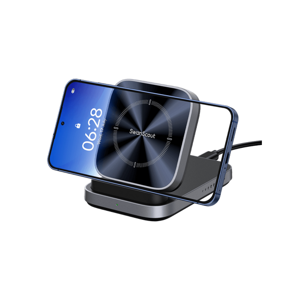 SwanScout 508 - Suporte dobrável para carregador sem fio