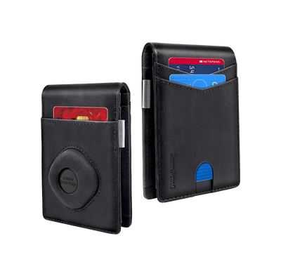 SwanScout 101S | for SmartTag & Plus, RFID Blocking Money Clip Wallet