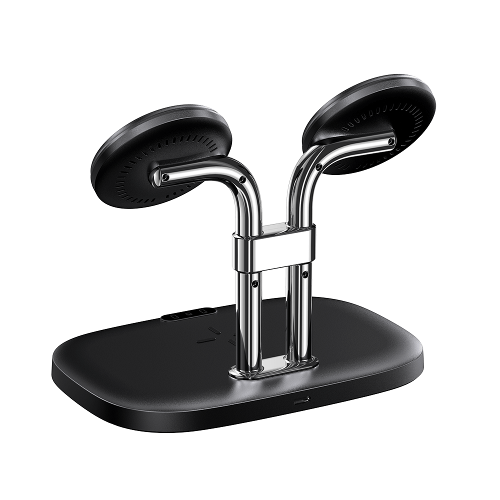 The SwanScout 706SM is designed with multi-vent cooling to reduce heat buildup, ensuring safer and more efficient wireless charging.