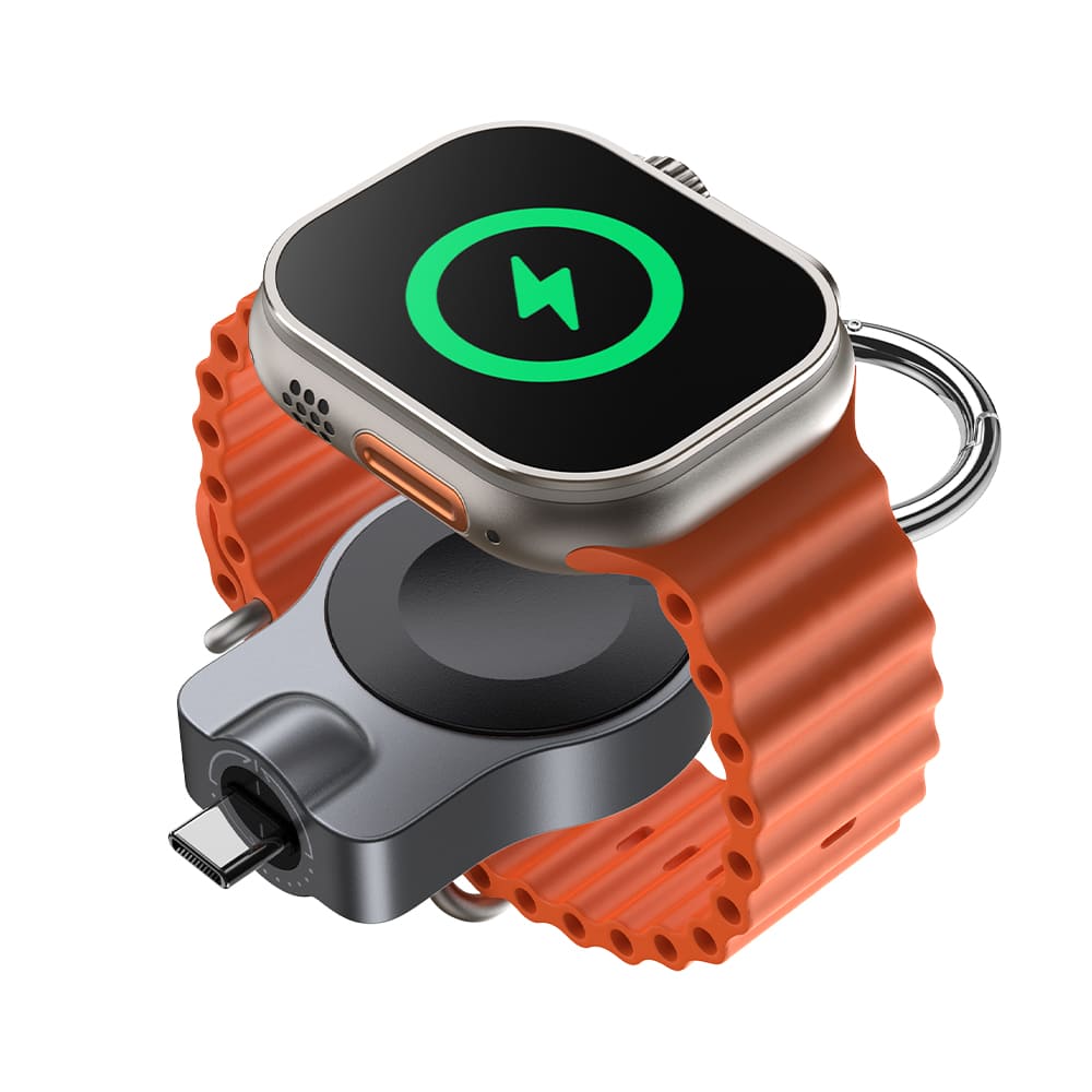 SwanScout 510A - 回転式USB-CデザインのApple Watch用ポータブル急速充電器