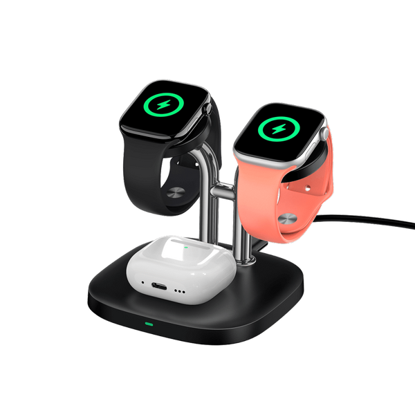 SwanScout 704A - Appleスマートウォッチ用デュアル充電器（AirPods