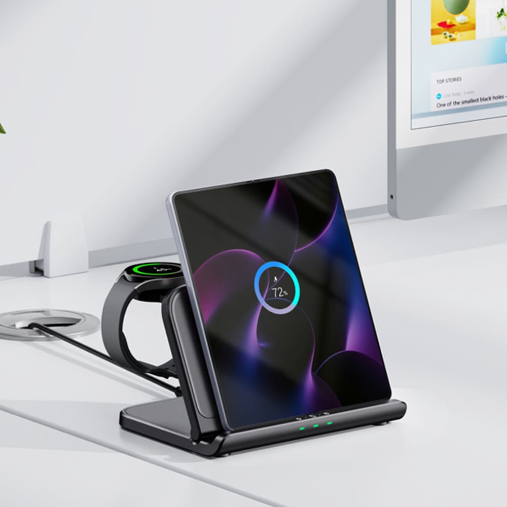 SwanScout 705S - Samsung Galaxy Z Fold用3-in-1ワイヤレス充電パッド