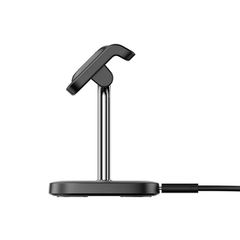 Adjustable angle wireless charging station with 0 to 45 degree tilt with SwanScout S10034FA